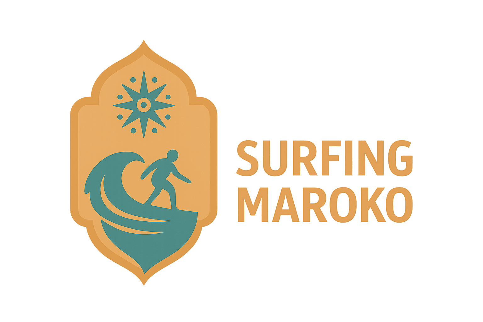 Surfing Maroko